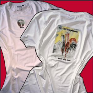 Laufshirt des Teams Flott mit Gott